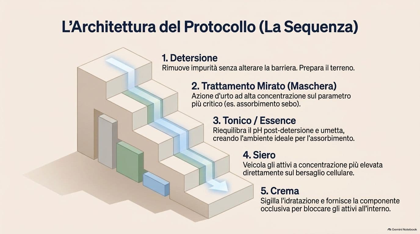 In che ordine mettere i prodotti per il viso e dopo quanto si vedono i risultati