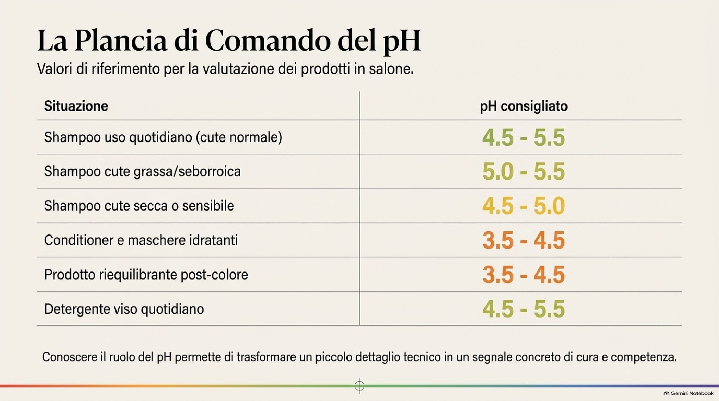 pH e prodotti per capelli e pelle: domande frequenti e valori giusti
