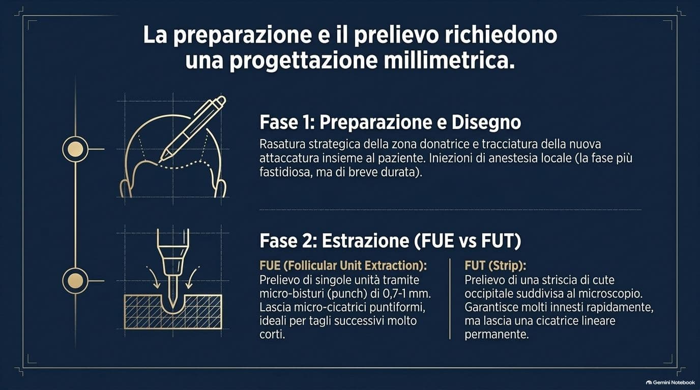 Trapianto di capelli: come prepararsi, come va l'intervento e i primi 3 giorni