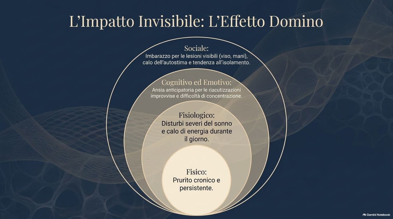 Convivere con la dermatite: cosa fare ogni giorno, cosa evitare e come gestire il prurito