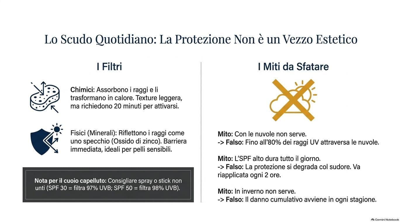 Protezione solare: quale SPF scegliere, ogni quanto metterla e i miti da sfatare